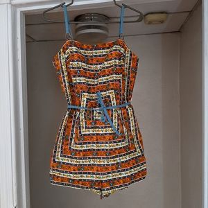 Vintage Romper (Bathing Suit Cut!)